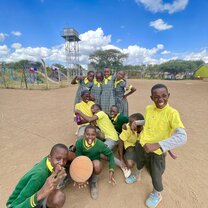 A picture I got of some of the most amazing kids on my last day ❤️